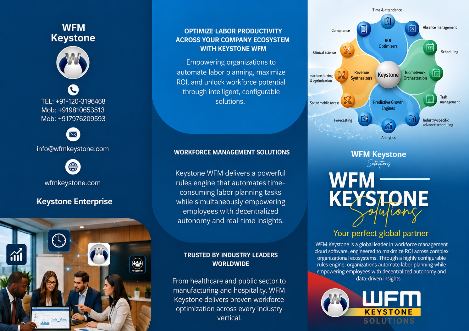 WFM Keystone company brochure preview